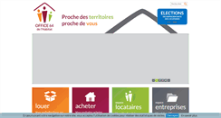 Desktop Screenshot of office64.fr